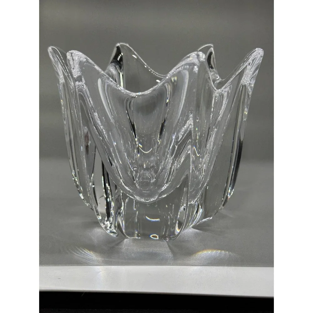 Vintage Orrefors Crystal‎ Bowl Signed